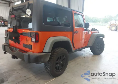 2015 Jeep Wrangler Willys Wheeler из США, поврежденный, VIN 1C4AJWAG7FL645882